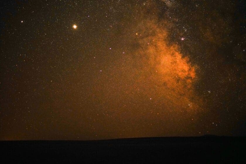 Milky Way over the Rocky Mountain Front